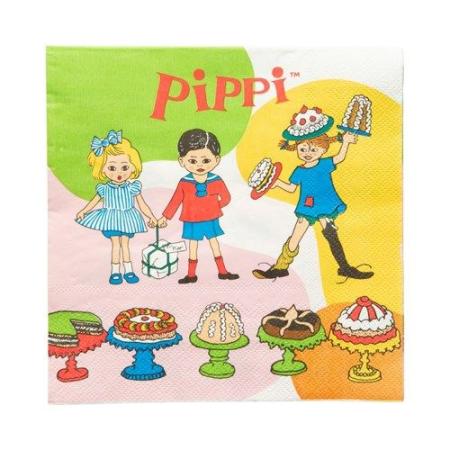 Pippi Langstrumpf Party Servietten Pippi Langstrumpf Party Servietten